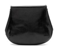 A Judith Leiber Black Skin Clutch