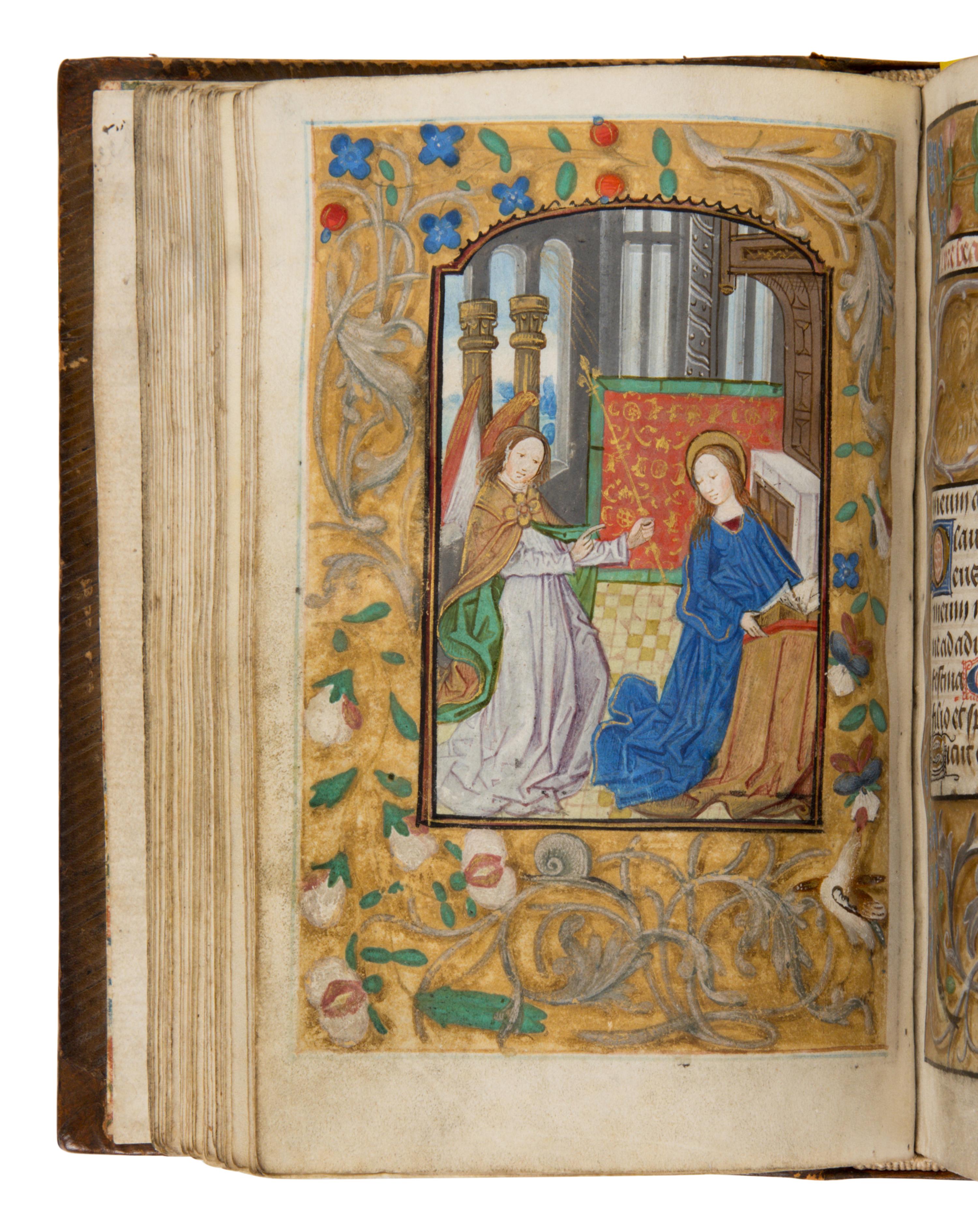 FOLLOWER OF LOYSET LIÉDET (active 1448–1478) and THE MASTER OF EDWARD IV (active 1470–1490) with FOLLOWER OF WILLEM VRELANT (active 1454–1481) Book of Hours, in Latin, illuminated manuscript on parchment [Southern Netherlands, Bruges, c. 1480]