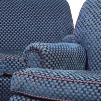 A Pair of Contemporary Upholstered Settees