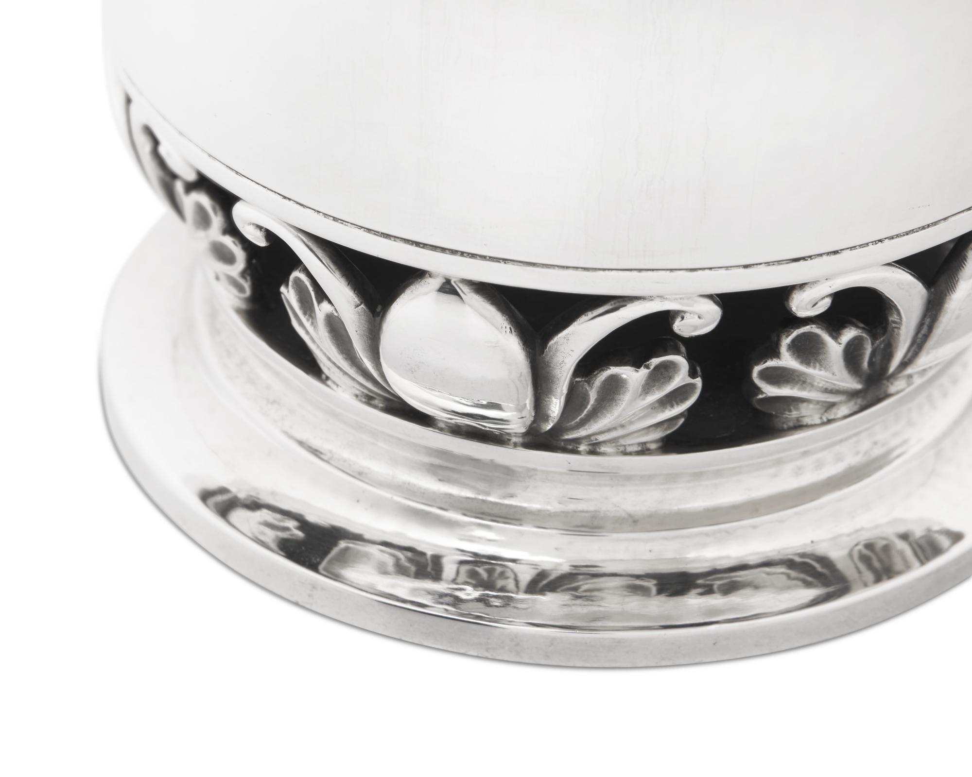 A Gundorph Albertus Designed Georg Jensen Silver Bowl