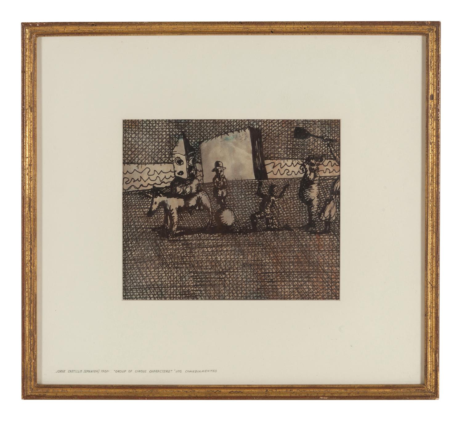Group of Circus Characters