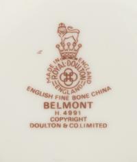 A Royal Doulton Porcelain Dinner Service