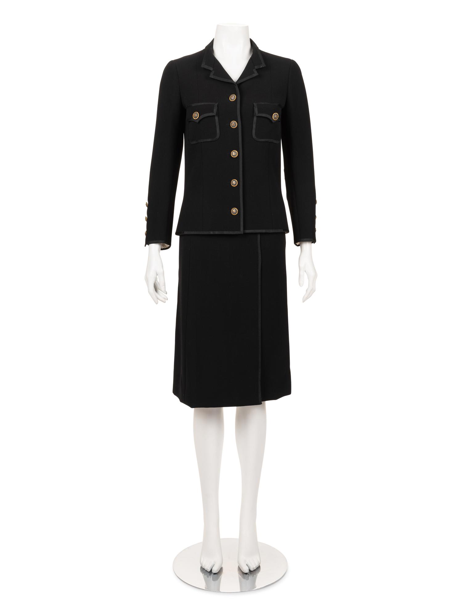 Chanel Haute Couture Skirt Suit, 1990s