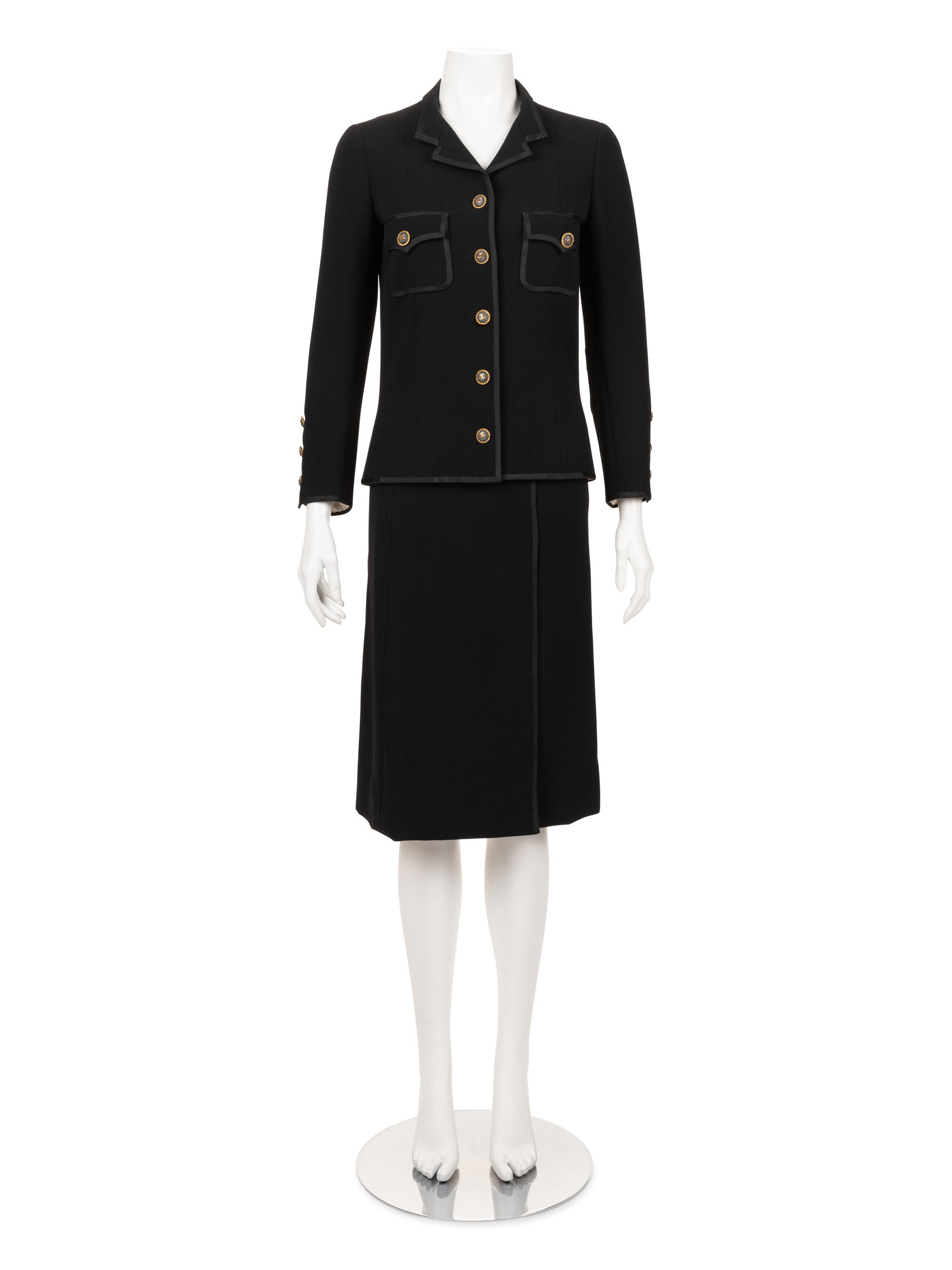 Chanel Haute Couture Skirt Suit, 1990s