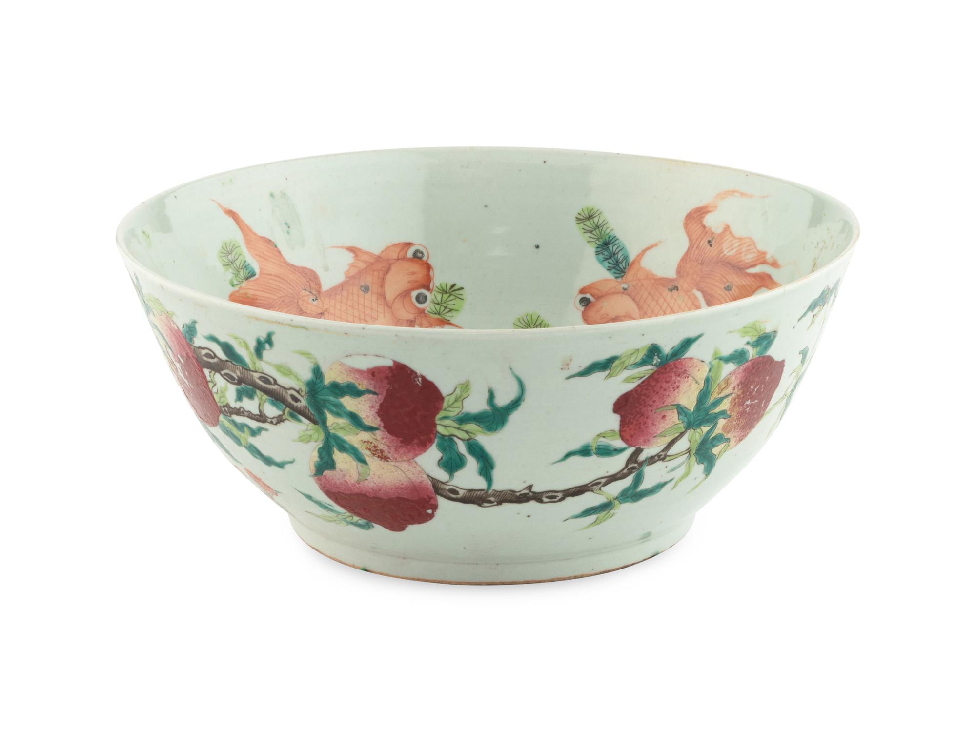 A Large Chinese Famille Rose Porcelain Bowl