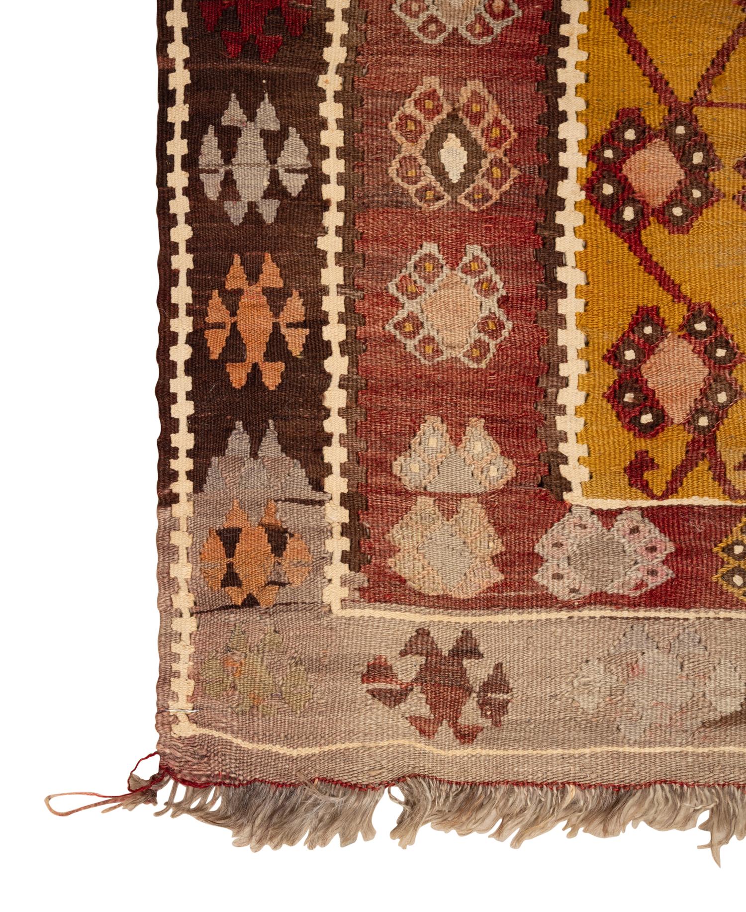 A Turkish Kilim Wool Rug