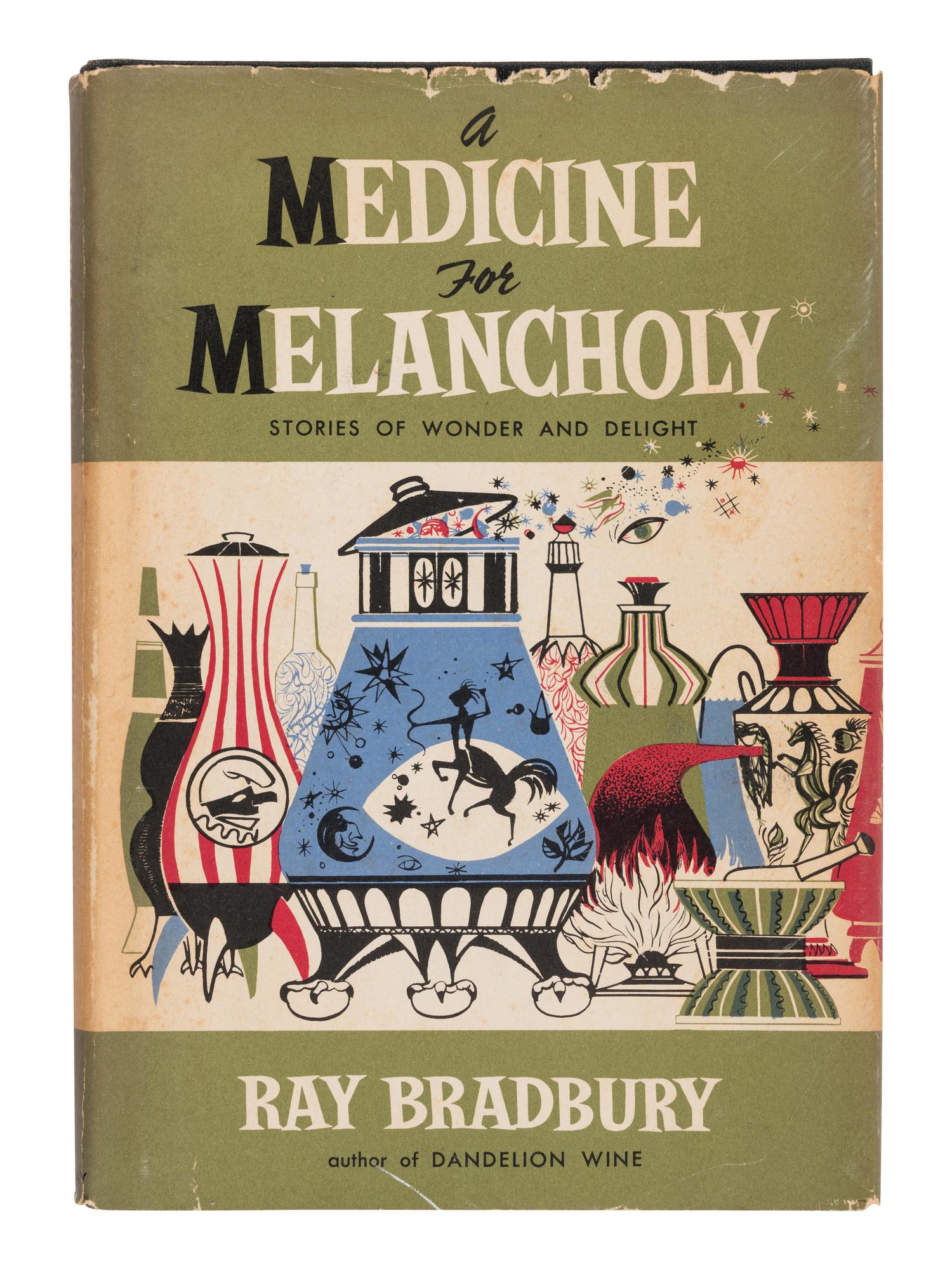 BRADBURY, Ray (1920-2012). A Medicine for Melancholy. Garden City, NY: Doubleday & Company, 1959.