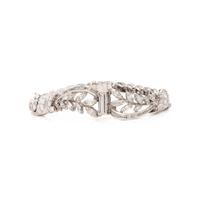 PLATINUM AND DIAMOND BRACELET