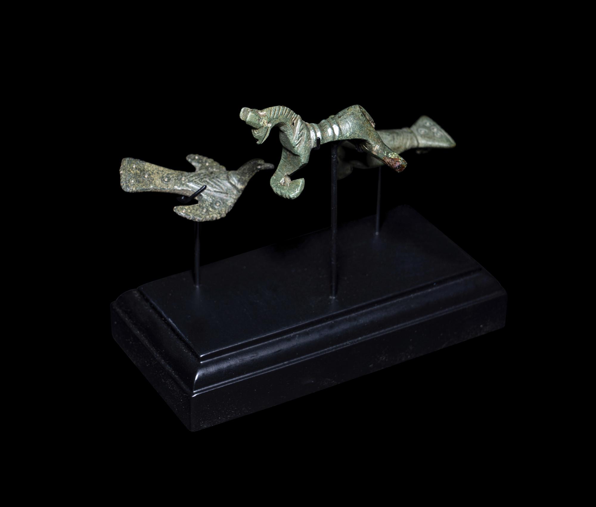 Three Roman Bronze Fibulae