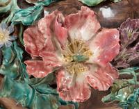 A French Barbotine Majolica Vase