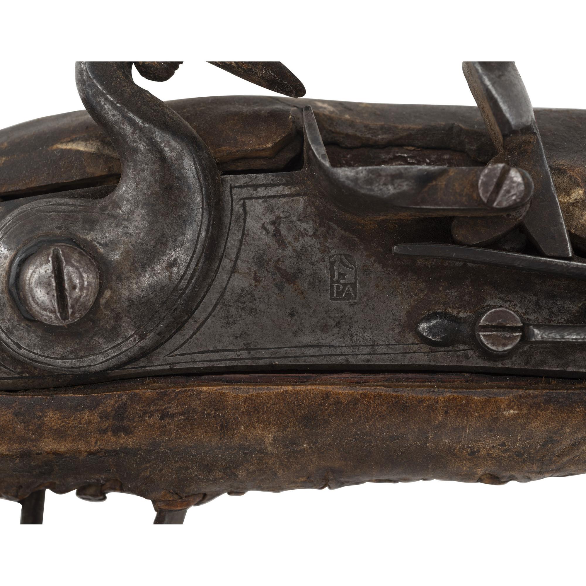Flintlock Northwest Trade Gun by Leman of Lancaster, PA