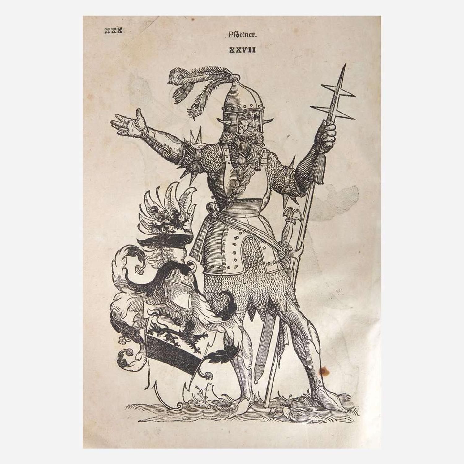 [Military History] (Mair, Paul Hector) Bericht und anzeigen aller herren geschlecht der loblichen Statt Augspurg...