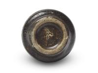 A Small Korean Brown Glazed Stoneware Bottle Vase