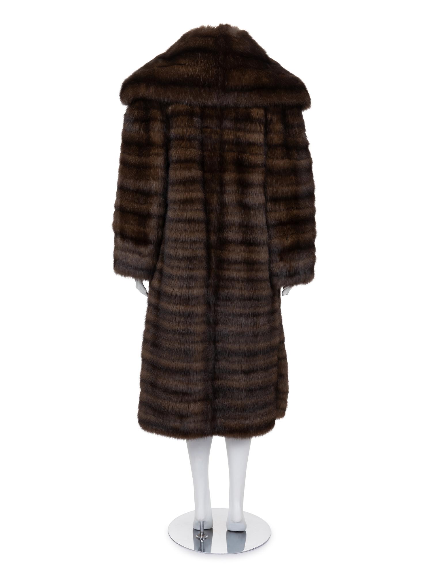 J. Mendel Russian Barguzine Sable Coat