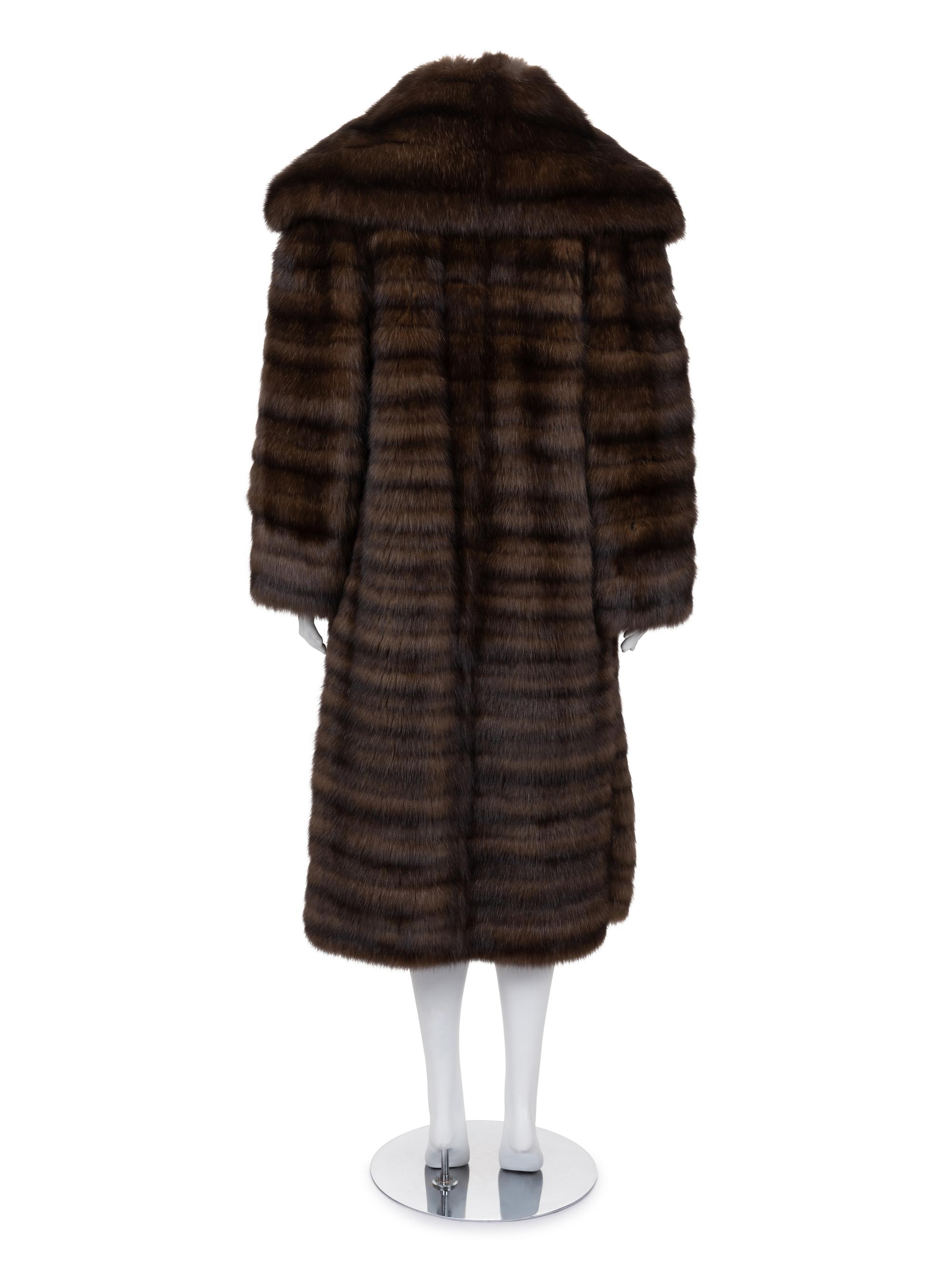J. Mendel Russian Barguzine Sable Coat