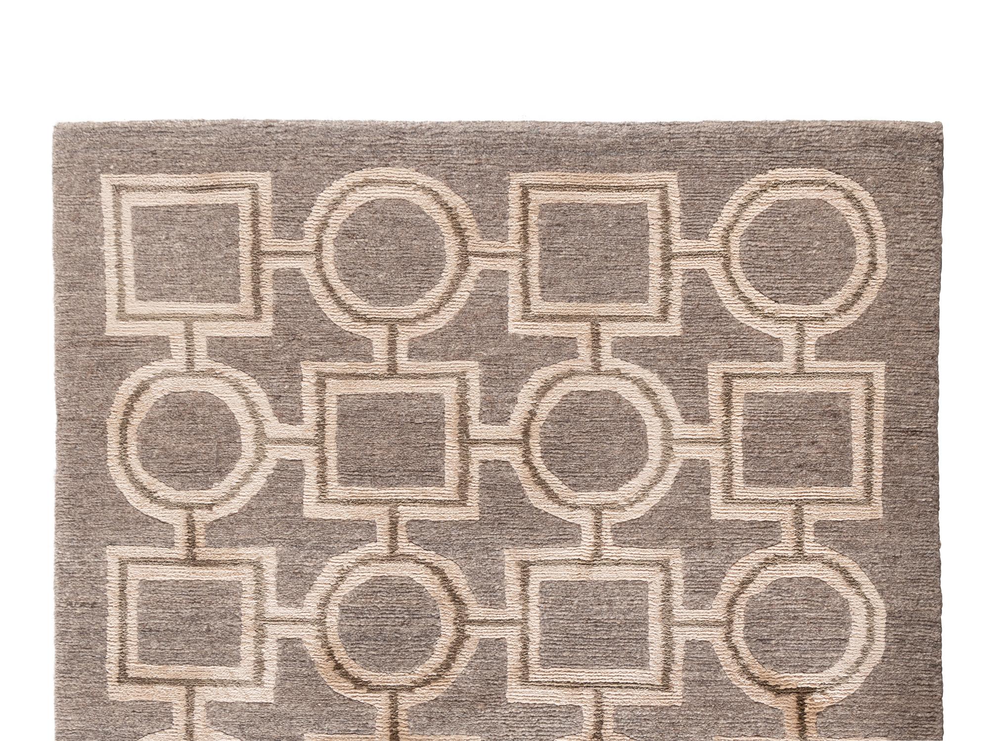 Two Contemporary Tibetan Wool Runners