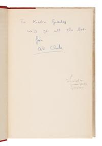 Clarke, Arthur C. (1917-2008). Sands of Mars . New York: Gnome Press Inc., 1952.