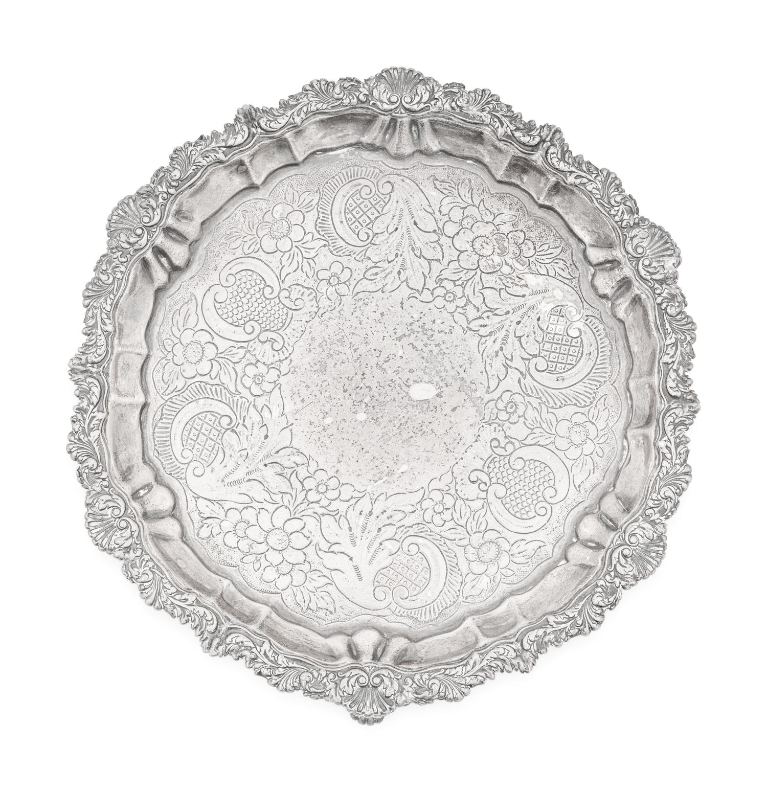A George IV Silver Salver