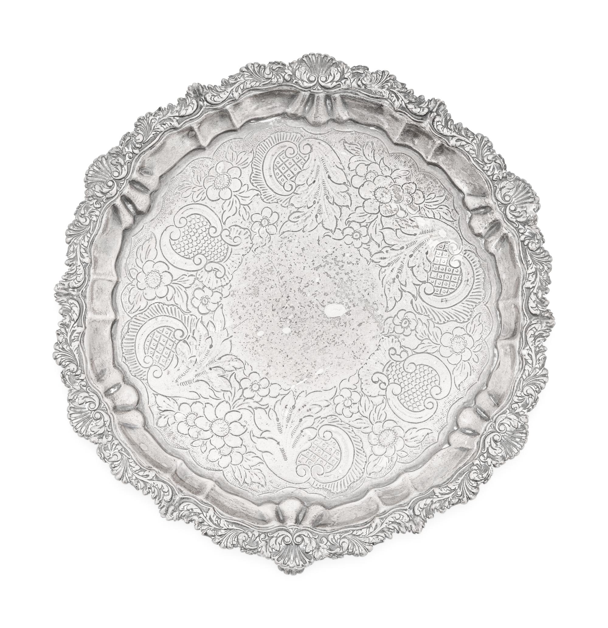 A George IV Silver Salver