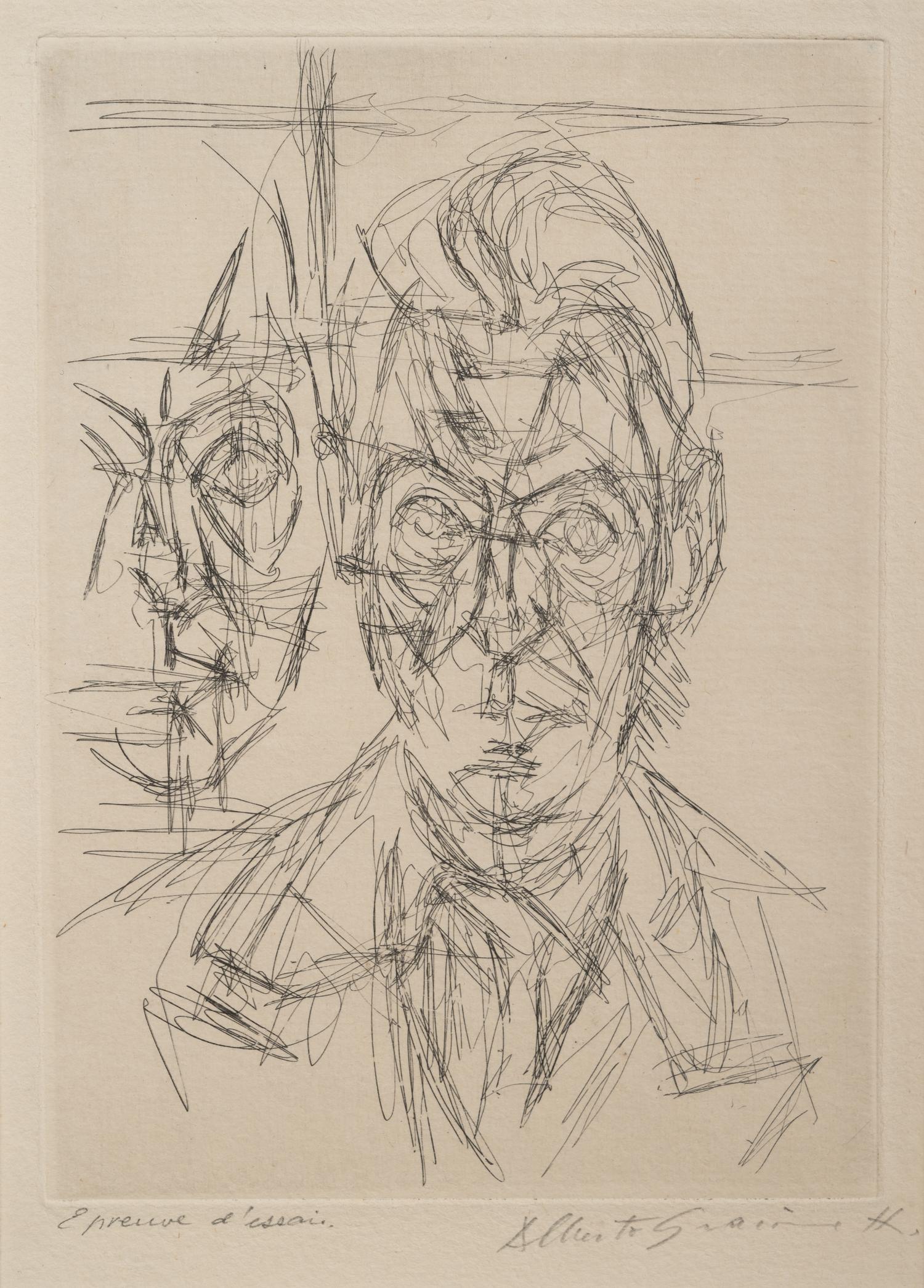 Portrait of André du Bouchet , ca. 1961