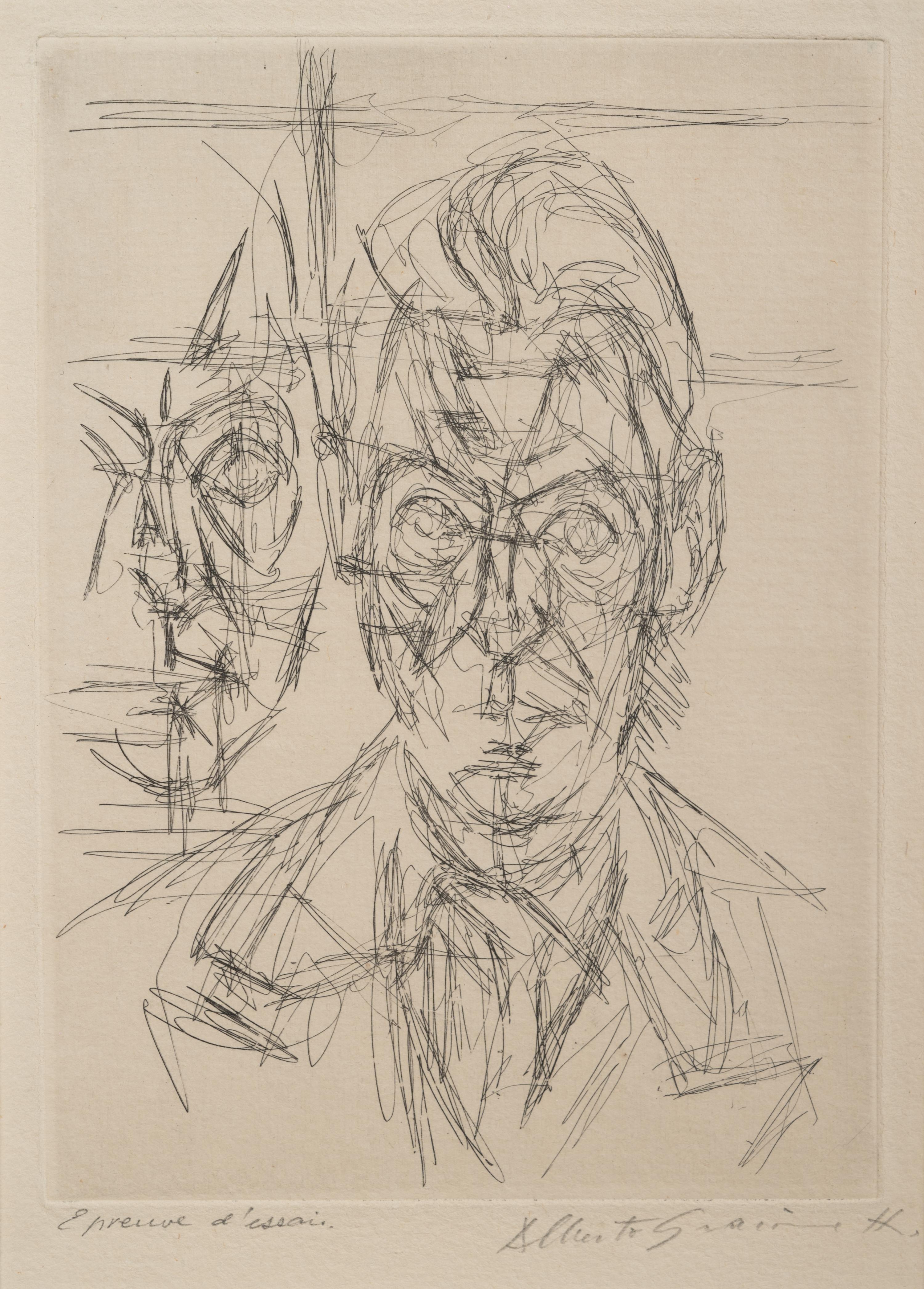 Portrait of André du Bouchet , ca. 1961