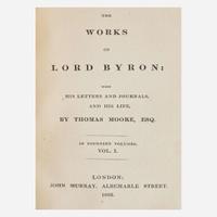 [Fine Bindings] [Morrell] Byron, Lord The Works of Lord Byron...