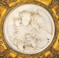 Edward William Wyon (British, 1811-1885) Due Bambini and Tre Bambini
