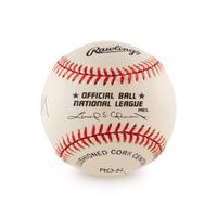 An Atlanta Braves Four Aces (Glavine, Maddux, Neagle, Smoltz) Signed Autograph Baseball (Beckett Authentication Services)