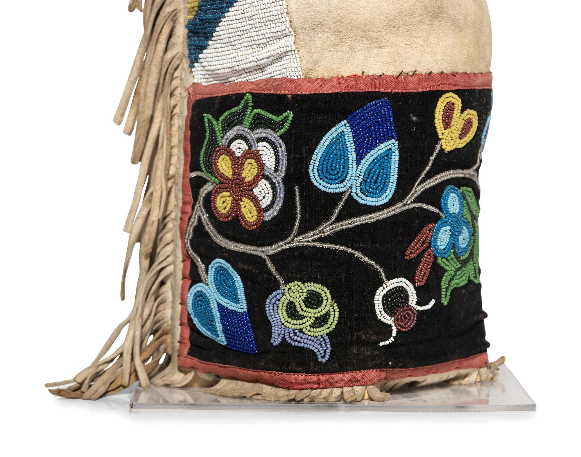 Great Lakes Beaded Hide Leggings