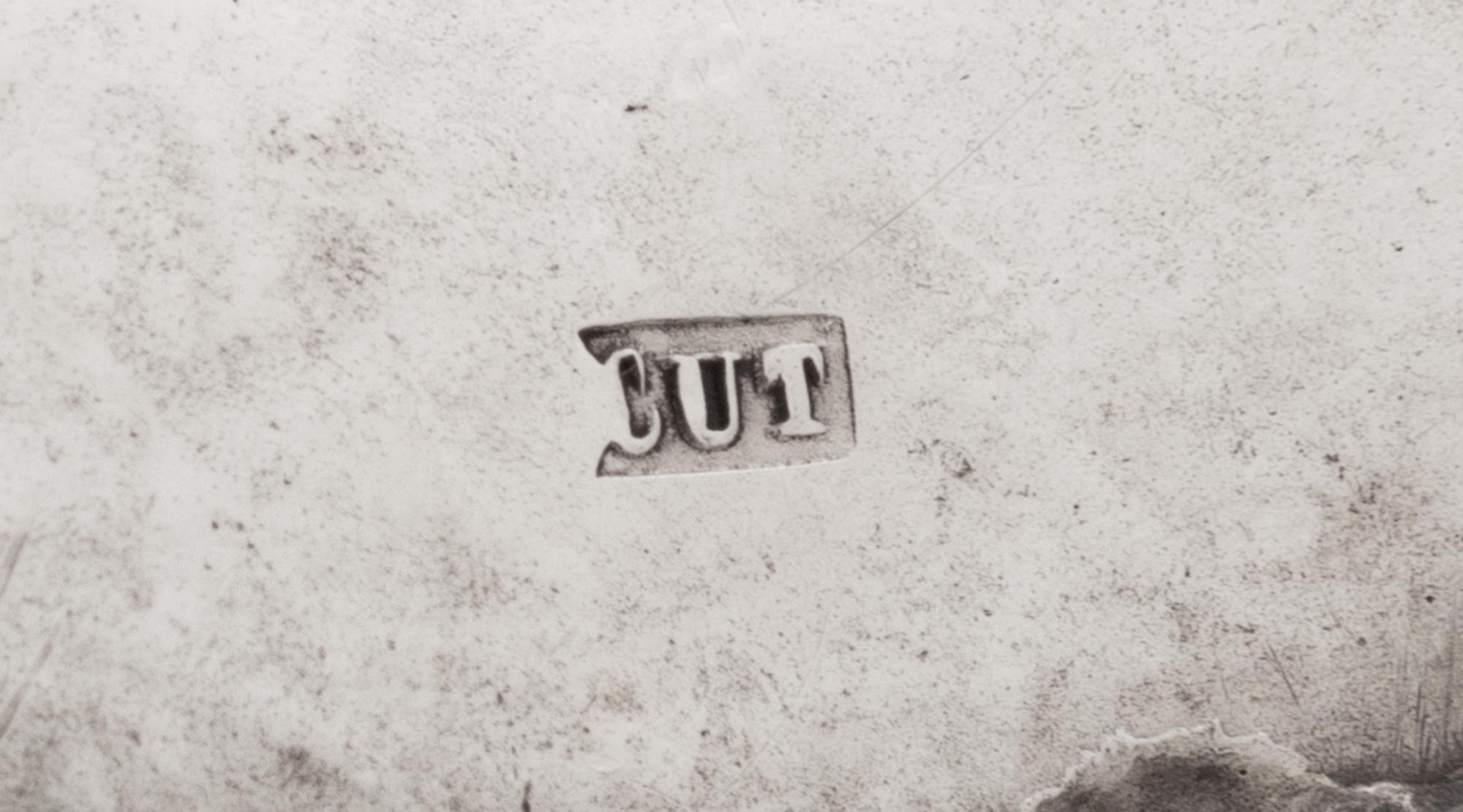 A Chinese Export Silver Stem Cup