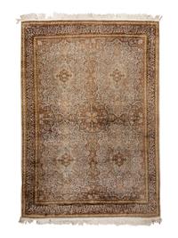 A Persian Silk Rug