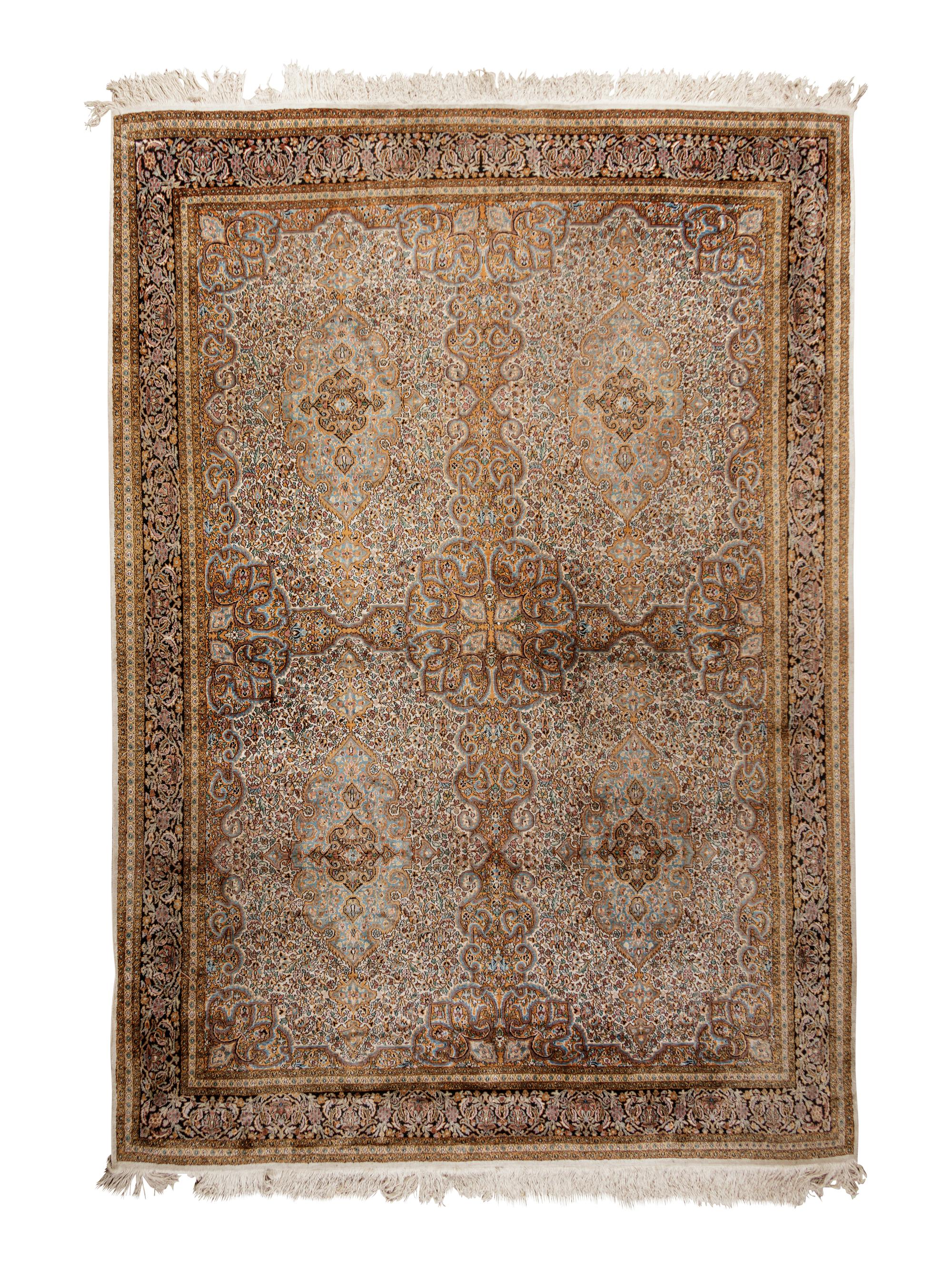 A Persian Silk Rug