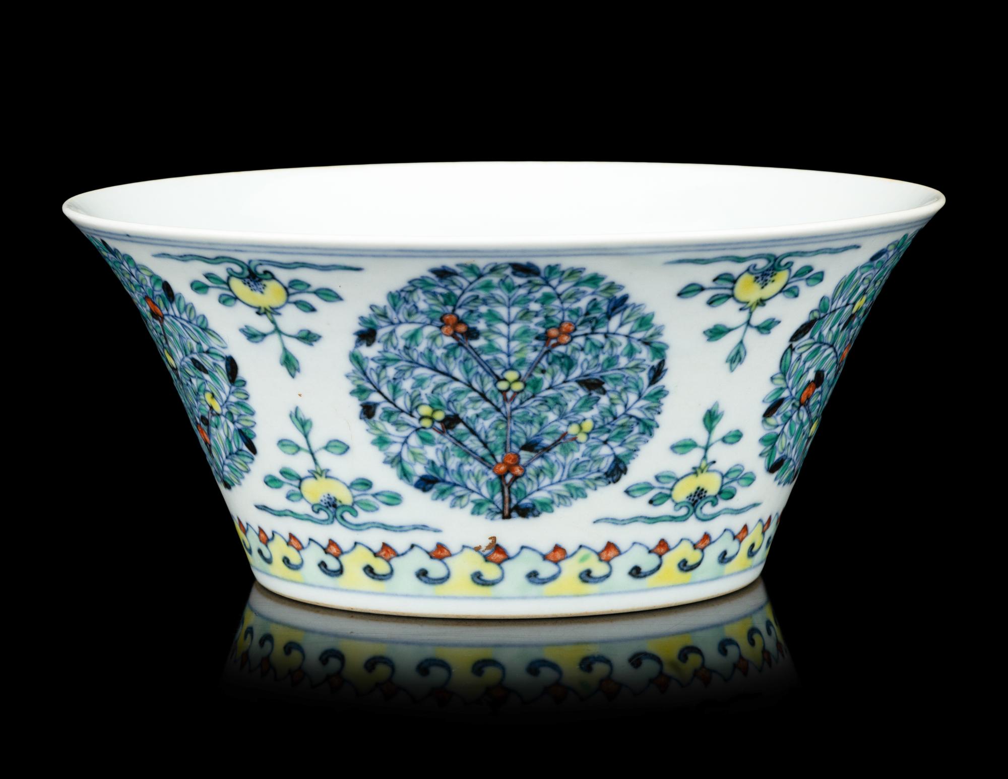 A Chinese Doucai Porcelain Bowl