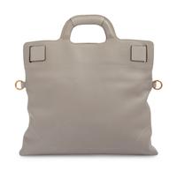 Salvatore Ferragamo Gray Leather Handbag, 2000s