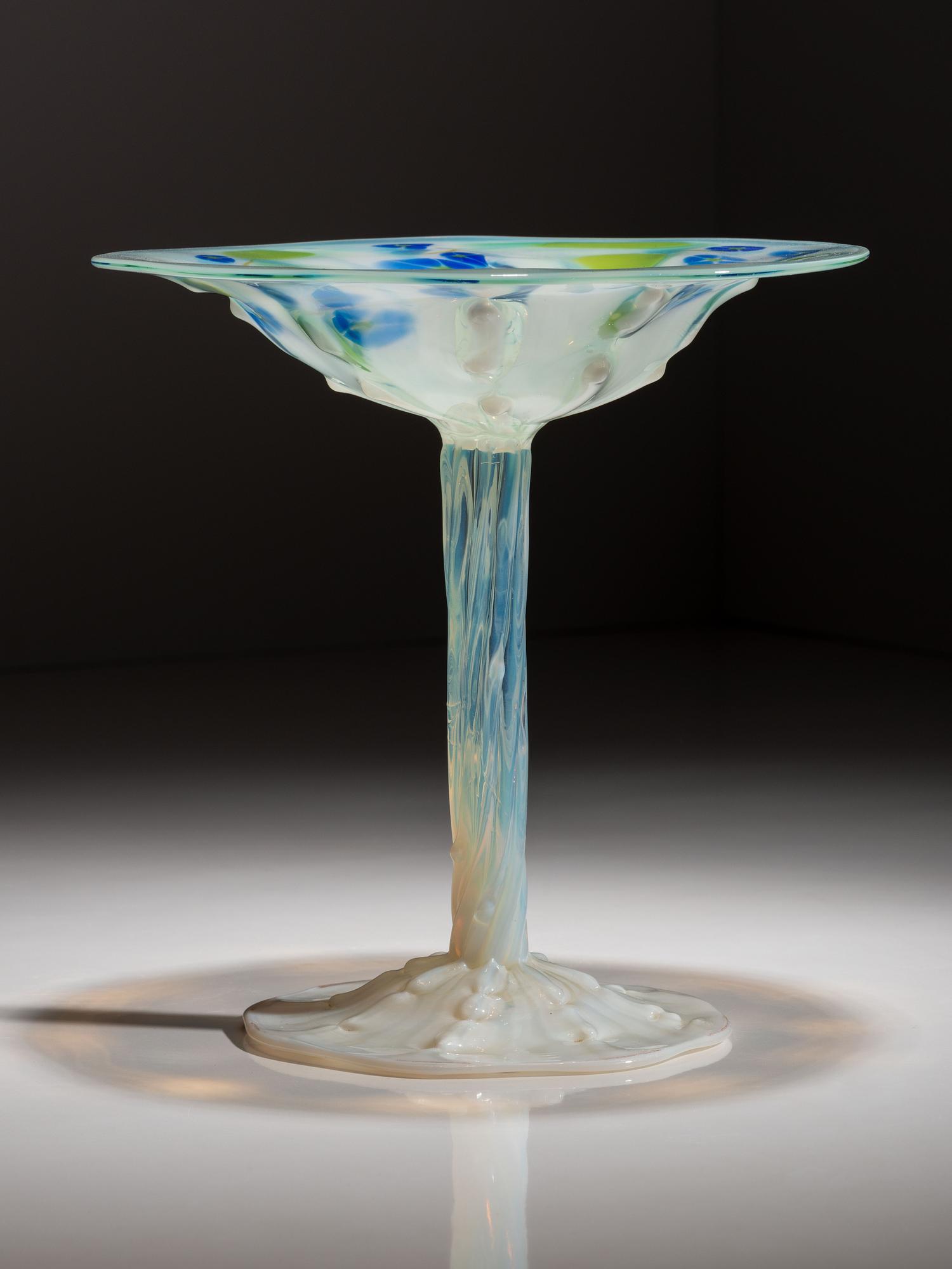 Opalescent Reactive Compote with Morning Glories