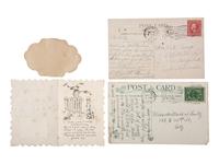 [EPHEMERA]. Large collection of over 500 antique and vintage holiday postcards.