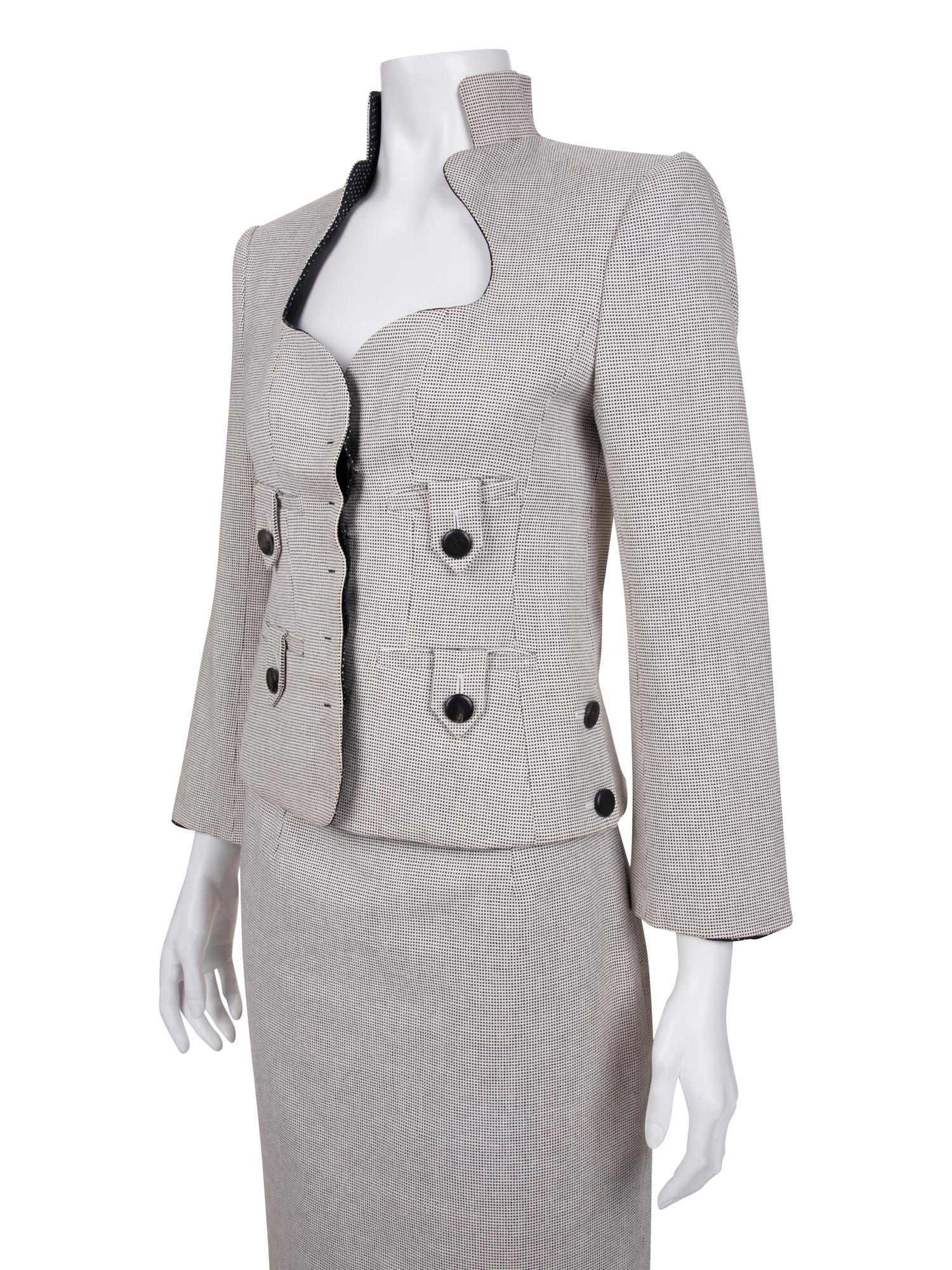 Three Yves Saint Laurent Rive Gauche Two-Piece Ensembles, 1990-2000s