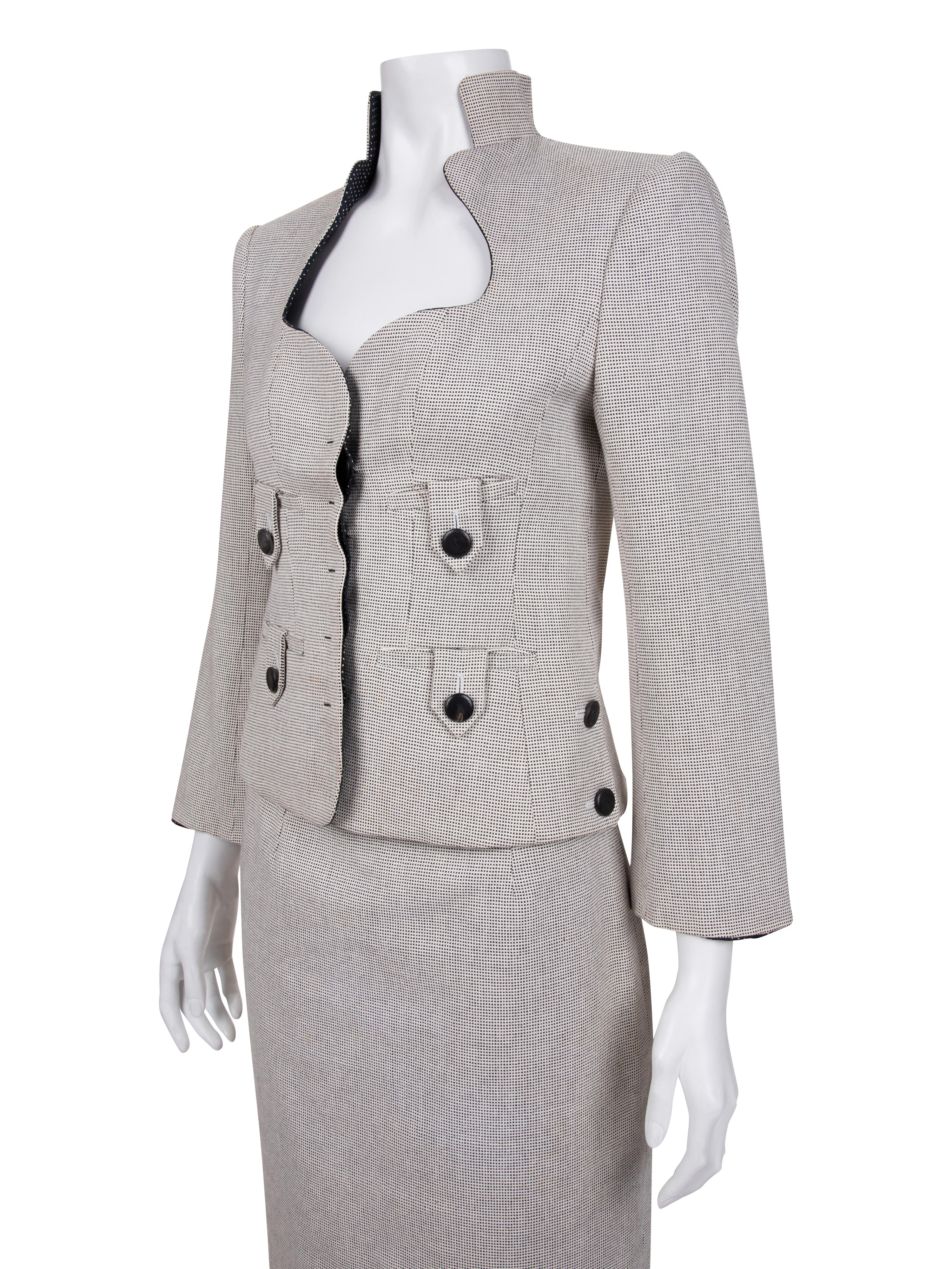 Three Yves Saint Laurent Rive Gauche Two-Piece Ensembles, 1990-2000s