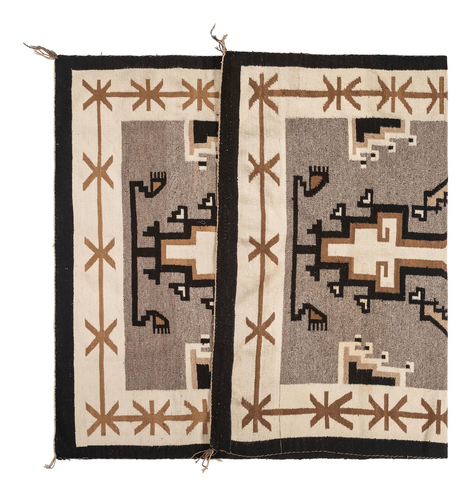 Navajo Crystal Pattern Weaving / Rug