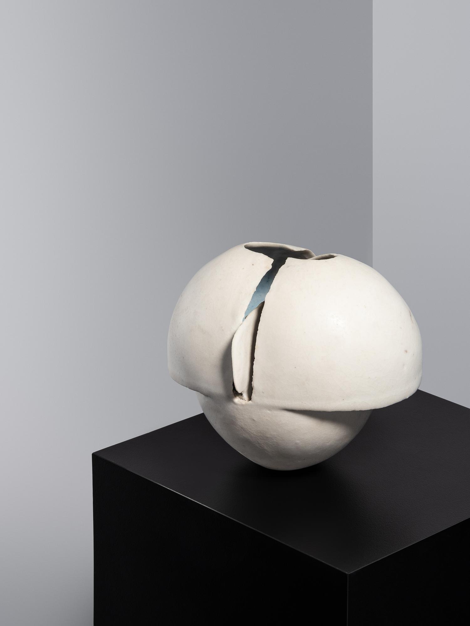 Untitled Split Sphere with Blade, c. 1975 from the Reveal/Conceal Series