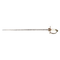 Mother of Pearl Gripped Lion's Head Austrian Court Sword