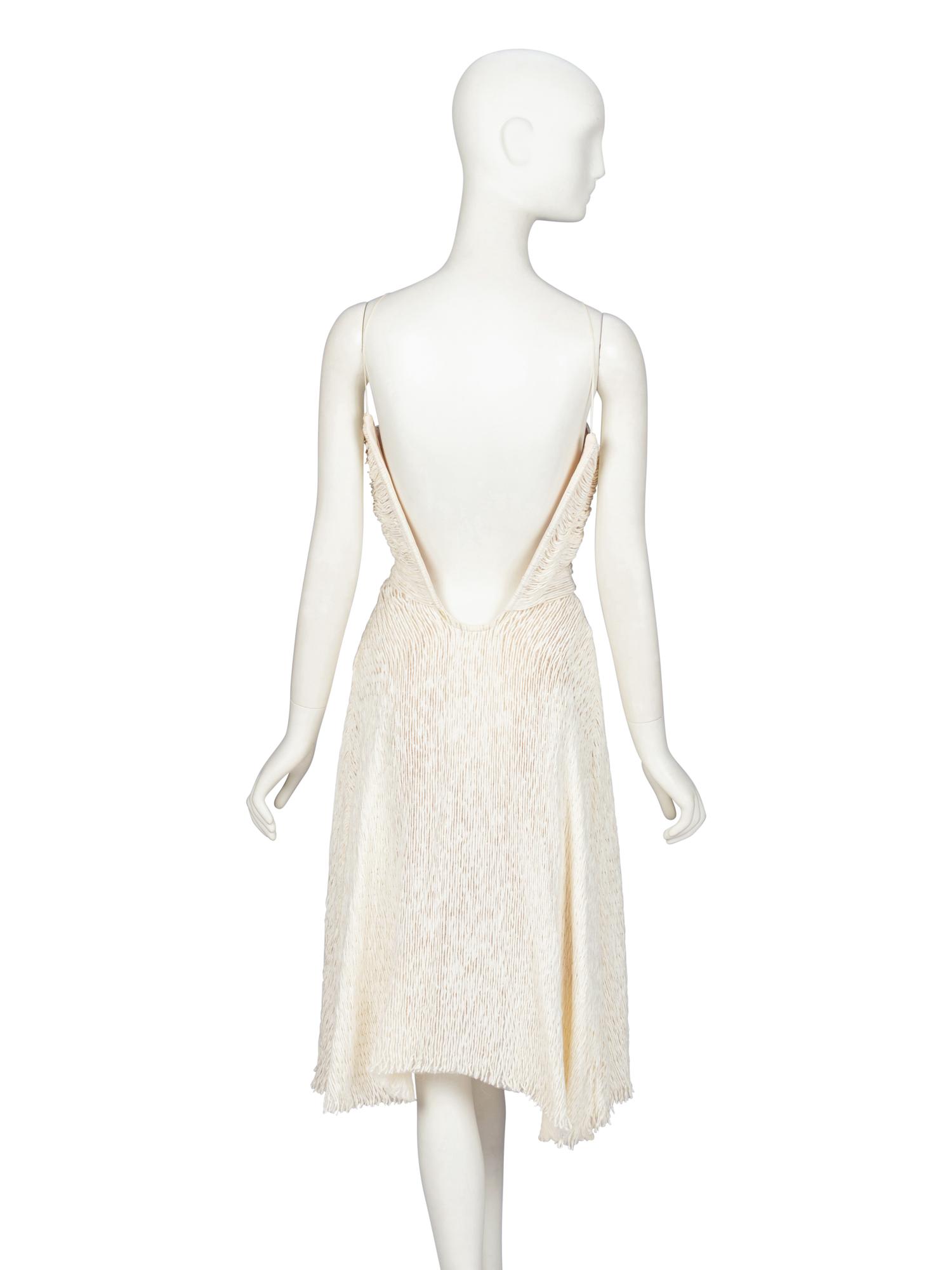Zac Posen, Textured Silk Cocktail Dress, 2004