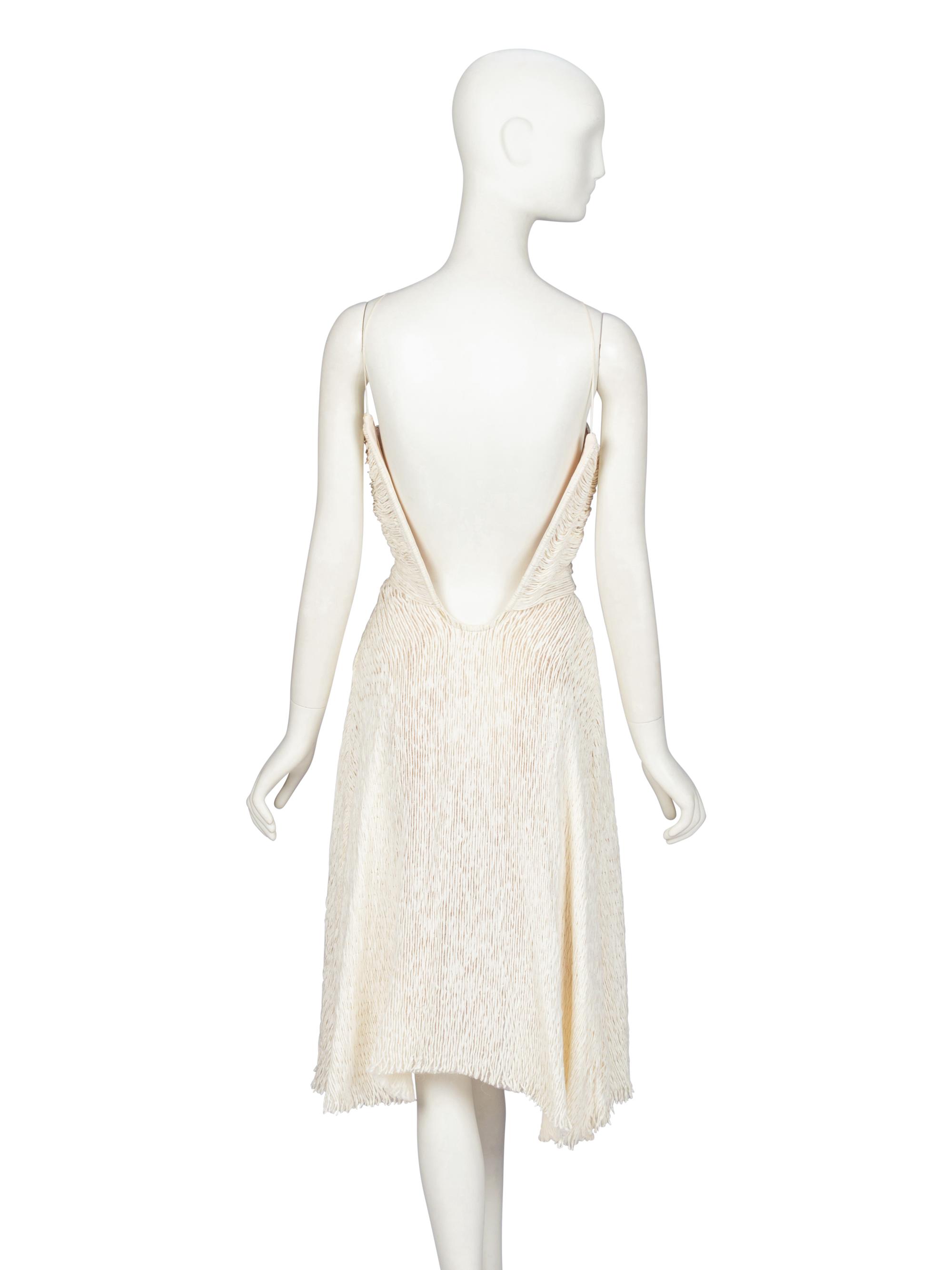 Zac Posen, Textured Silk Cocktail Dress, 2004