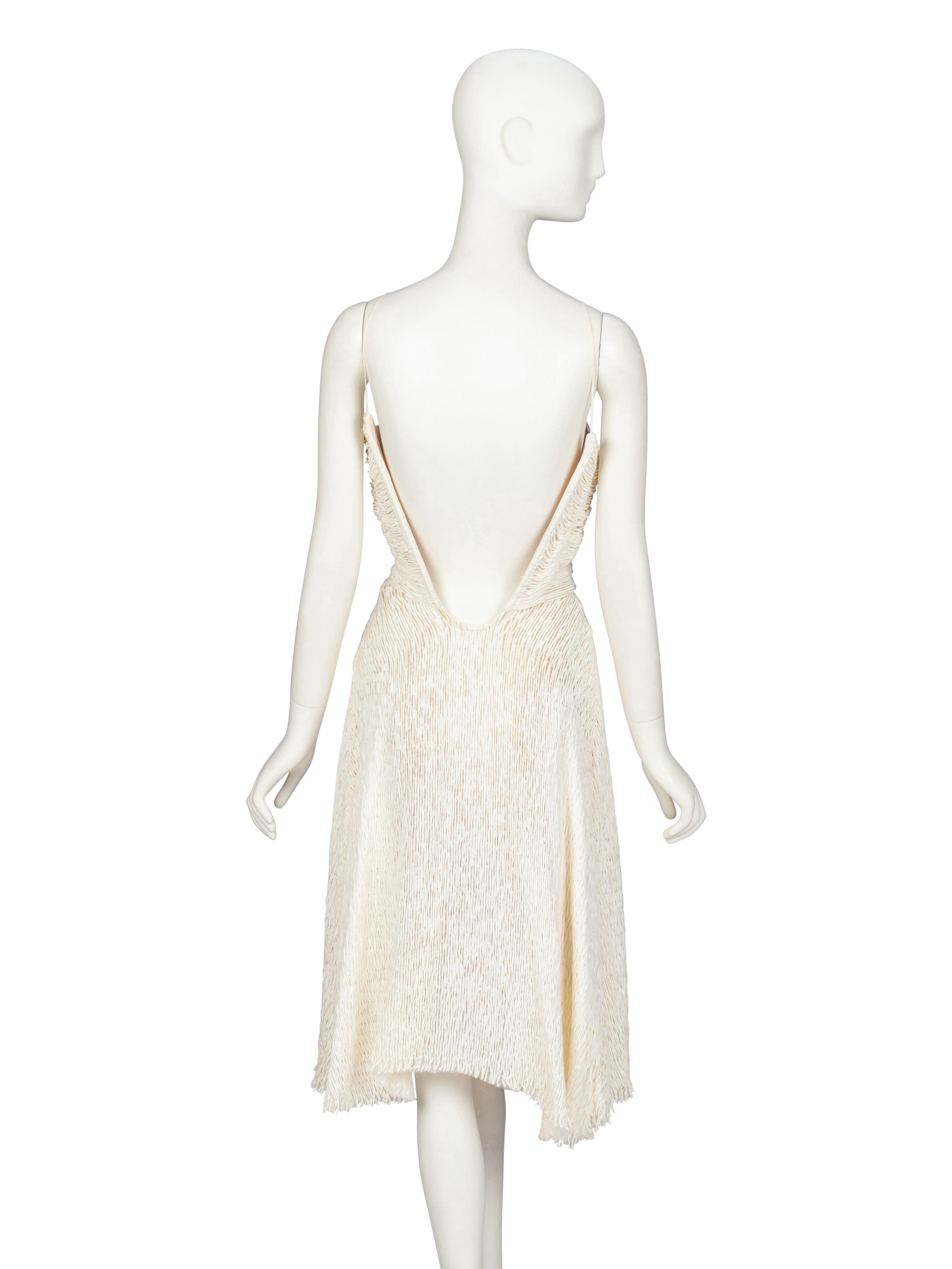 Zac Posen, Textured Silk Cocktail Dress, 2004