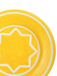 Collection of six cups and saucers, seven Stars Series plates, and one round platter