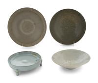 Four Song-Style Monochrome Glazed Ceramic Wares