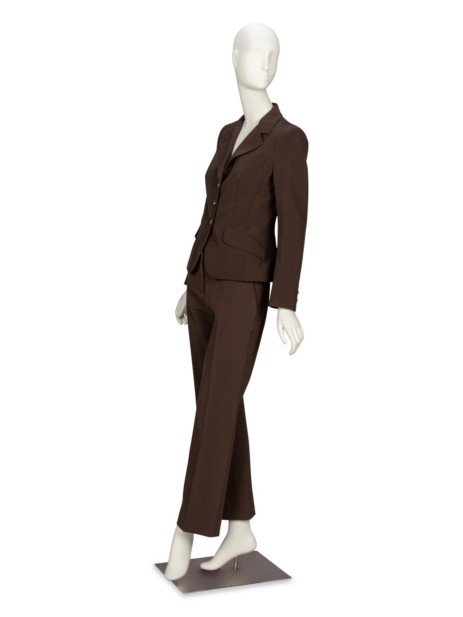Prada, Khaki Twill Pantsuit