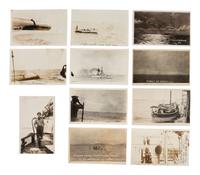 [SPANISH-AMERICAN WAR] -- [WORLD WAR I & II]. A group of photographs and documents involving the Spanish American War through World War I and II, including: