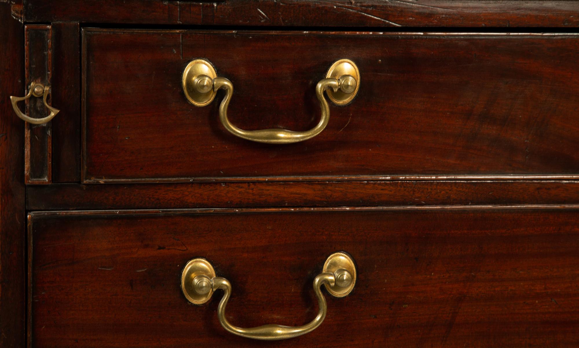 A George III Mahogany Secretary Cabinet — 18TH CENTURY