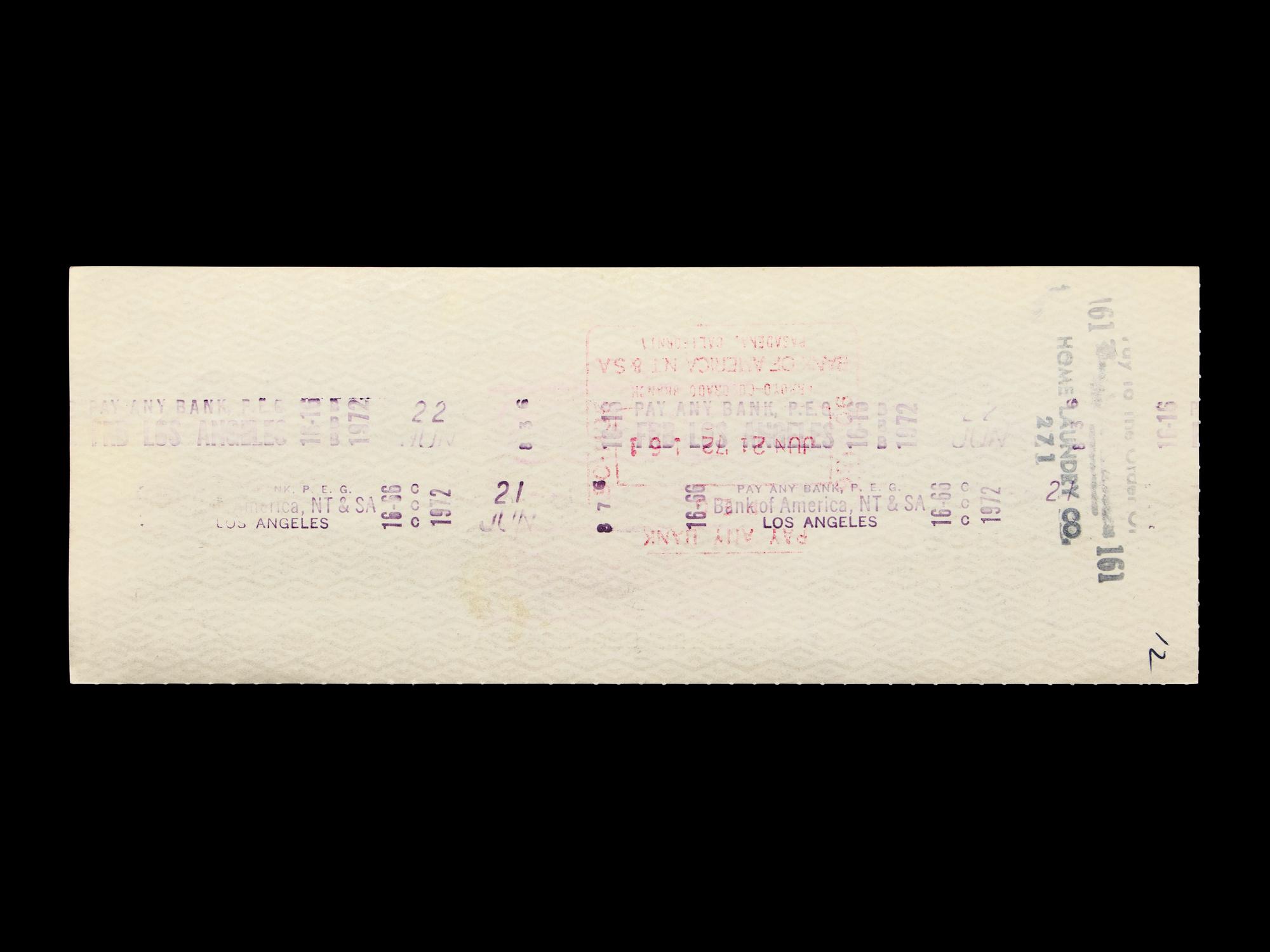 A Casey Stengel Signed Autograph Check